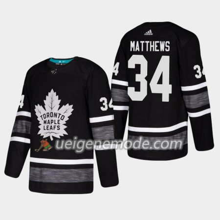 Herren Eishockey Toronto Maple Leafs Trikot Auston Matthews 34 2019 All-Star Adidas Schwarz Authentic